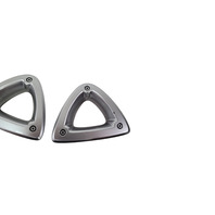 2004-2008 Mazda RX-8 RX8 Front Left & Right Side Seat Triangle Rotor Trim Set F151-88-1L9A, F031, OEM, 2004, 2005, 2006, 2007, 2008