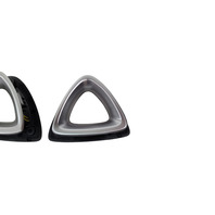 2004-2008 Mazda RX-8 RX8 Front Left & Right Side Seat Triangle Rotor Trim Set F151-88-1L9A, F031, OEM, 2004, 2005, 2006, 2007, 2008