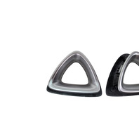 2004-2008 Mazda RX-8 RX8 Front Left & Right Side Seat Triangle Rotor Trim Set F151-88-1L9A, F031, OEM, 2004, 2005, 2006, 2007, 2008