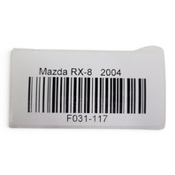 2004-2011 Mazda RX-8 RX8 Spare Tire Tool Set Kit Jack Assembly Wrench 5 Piece GA5R-37-790C, F031, OEM, 2004, 2005, 2006, 2007, 2008, 2009, 2010, 2011