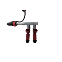 2004-2008 Mazda RX-8 RX8 Fuel Injectors Gas Sender Set (2) Denso N3H2-13-250, F031, OEM, 2004, 2005, 2006, 2007, 2008