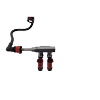 2004-2008 Mazda RX-8 RX8 Fuel Injectors Gas Sender Set (2) Denso N3H2-13-250, F031, OEM, 2004, 2005, 2006, 2007, 2008