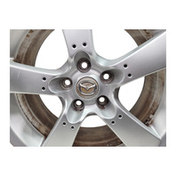 2004-2008 Mazda RX-8 RX8 Wheel Rim Disc 5 Spoke w/TPMS 18x8 FE16-V3-810 #4, F031, OEM, 2004, 2005, 2006, 2007, 2008