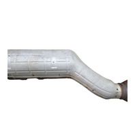 2004-2008 Mazda RX-8 Exhaust Muffler Pipe w/Flex Muffler Pipe Converter N3Y3-20-55XA, F031, OEM, 2004, 2005, 2006, 2007, 2008