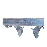 2003-2006 Toyota 4Runner Front Bumper Reinforcement Bar Beam Black 52021-35050, F032, OEM, 2003, 2004, 2005, 2006
