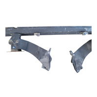 2003-2006 Toyota 4Runner Front Bumper Reinforcement Bar Beam Black 52021-35050, F032, OEM, 2003, 2004, 2005, 2006