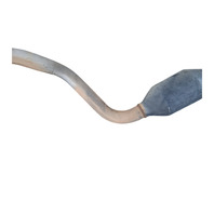 2003-2009 Toyota 4Runner Rear Exhaust Muffler Pipe 6 Cylinder V6 17430-31410, F032, OEM, 2003, 2004, 2005, 2006, 2007, 2008, 2009
