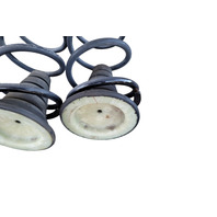2003-2009 Toyota 4Runner Rear Left/Right Shock Spring Coil Set RWD, F032, OEM, 2003, 2004, 2005, 2006, 2007, 2008, 2009