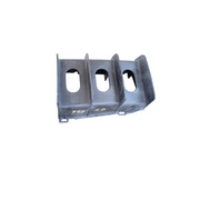 2003-2006 Toyota 4Runner Front Bumper Mounting Bracket Left/Right Set (2) 52145-35050, F032, OEM, 2003, 2004, 2005, 2006