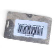 2003-2009 Toyota 4Runner Upper Engine Oil Pan 12101-0P030, F032, OEM, 2003, 2004, 2005, 2006, 2007, 2008, 2009