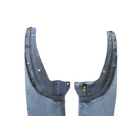 2003-2006 Toyota 4Runner Rear Mud Flap Guard Left/Right Set (2) 76607-35090, F032, OEM, 2003, 2004, 2005, 2006