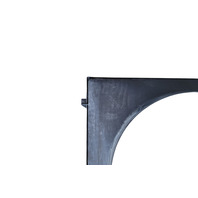 2003-2009 Toyota 4Runner Cooling Radiator Fan Shroud ONLY 4.0L V6 16711-31200, F032, OEM, 2003, 2004, 2005, 2006, 2007, 2008, 2009