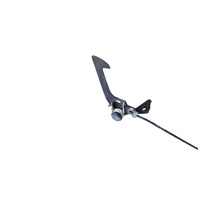 2003-2006 Toyota 4Runner Engine Hood Auxiliary Catch 53550-35010, F032, OEM, 2003, 2004, 2005, 2006