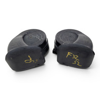 2003-2009 Toyota 4Runner High/Low Pitch Horn Assembly Set (2), F032, OEM, 2003, 2004, 2005, 2006, 2007, 2008, 2009