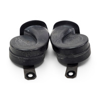 2003-2009 Toyota 4Runner High/Low Pitch Horn Assembly Set (2), F032, OEM, 2003, 2004, 2005, 2006, 2007, 2008, 2009