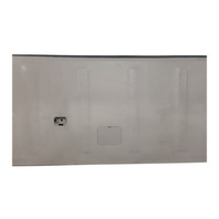 2003-2009 Toyota 4Runner Liftgate Back Door Trim Panel Garnish Tan, 64781-35020-E0, F032, OEM, 2003, 2004, 2005, 2006, 2007, 2008, 2009
