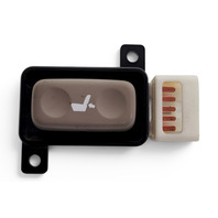2003-2009 Toyota 4Runner Power Seat Switch Lumbar, Front Left/Driver Side 84920-0E010-C0, F032, OEM, 2003, 2004, 2005, 2006, 2007, 2008, 2009