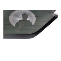 2003-2009 Toyota 4Runner Quarter Glass Window Rear Right Passenger 62730-35120, F032, OEM, 2003, 2004, 2005, 2006, 2007, 2008, 2009