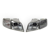 2003-2006 Toyota 4Runner Front Left/Right Bumper Fog Lamp Light SET, F032, OEM, 2003, 2004, 2005, 2006
