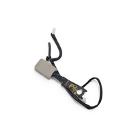 2003-2005 Toyota 4Runner Seat Belt Buckle, Front Right/Passenger Tan, 73230-35840-E0, F032, OEM, 2003, 2004, 2005