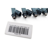 2003-2009 Toyota 4Runner Fuel Injector Set 6 Cylinder Denso Factory 23209-39015, F032, OEM, 2003, 2004, 2005, 2006, 2007, 2008, 2009