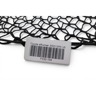 2003-2009 Toyota 4Runner Trunk Cargo Net Black PT347-89031, F032, OEM, 2003, 2004, 2005, 2006, 2007, 2008, 2009