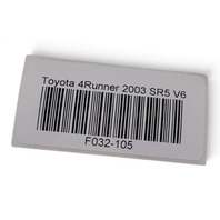 2003-2009 Toyota 4Runner Rear Right/Left Roof Rack Leg Cover Black, 63493-35021, F032, OEM, 2003. 2004, 2005, 2006, 2007, 2008, 2009