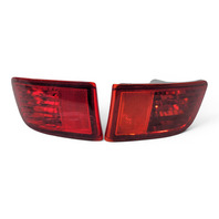 2003-2009 Toyota 4Runner Rear Right/Left Bumper Reflector Marker Set, 81590-60141, 81580-60111, F032, OEM, 2003, 2004, 2005, 2006, 2007, 2008, 2009
