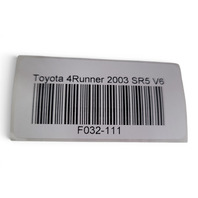 2003-2009 Toyota 4Runner Side View Mirror Right, Black, 87910-35600, F032, OEM, 2003, 2004, 2005, 2006, 2007, 2008, 2009