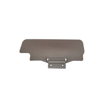 2003-2009 Toyota 4Runner Secondary Sun Visor Sunvisor Left Side, Gray 74304-35010-E0, F032, OEM, 2003, 2004, 2005, 2006, 2007, 2008, 2009