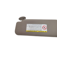 2003-2005 Toyota 4Runner Sunvisor Sun Visor Tan Left/Right Set (2), 74320-35A00-E0, F032, OEM, 2003, 2004, 2005