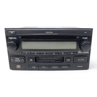 2003-2006 Toyota 4Runner Radio CD Cassette Player 86120-35281, F032, OEM, 2003, 2004, 2005, 2006
