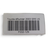 2003-2009 Toyota 4Runner SR5 Instrument Panel Pocket Tray Box 55440-35090, F032, OEM, 2003, 2004, 2005, 2006, 2007, 2008, 2009