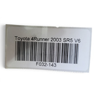 2003-2009 Toyota 4Runner Rear Trunk Carpet Trim Floor Mat Gray 58570-35100-B0, F032, OEM, 2003, 2004, 2005, 2006, 2007, 2008, 2009