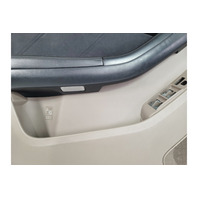 2003-2006 Toyota 4Runner Door Panel Front Left/Driver Grey 67620-35A60-B1, F032, OEM, 2003, 2004, 2005, 2006