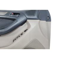 2003-2006 Toyota 4Runner Door Panel Front Left/Driver Grey 67620-35A60-B1, F032, OEM, 2003, 2004, 2005, 2006