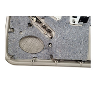 2003-2006 Toyota 4Runner Door Panel Front Left/Driver Grey 67620-35A60-B1, F032, OEM, 2003, 2004, 2005, 2006