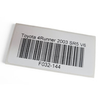 2003-2006 Toyota 4Runner Door Panel Front Left/Driver Grey 67620-35A60-B1, F032, OEM, 2003, 2004, 2005, 2006