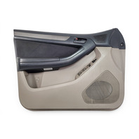 2003-2006 Toyota 4Runner Door Panel Front Left/Driver Grey 67620-35A60-B1, F032, OEM, 2003, 2004, 2005, 2006