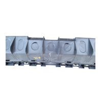 2003-2006 Toyota 4Runner Front Bumper Reinforcement Plate, 52123-35150, F032, OEM, 2003, 2004, 2005, 2006