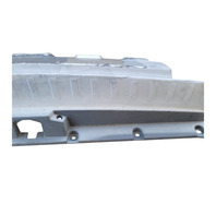 2003-2006 Toyota 4Runner Rear Center Bumper Cover Panel, 52159-35100, F032, OEM, 2003, 2004, 2005, 2006