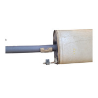 2003-2009 Toyota 4Runner Rear Exhaust Muffler Pipe, 17420-50220, F032, OEM, 2003, 2004, 2005, 2006, 2007, 2008, 2009