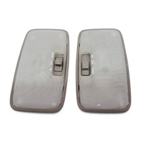 2003-2006 Toyota 4Runner Overhead Console Map Light Rear Center Gray 81250-35010-B0, F032, OEM, 2003, 2004, 2005, 2006
