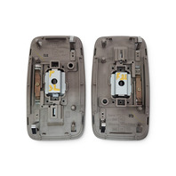 2003-2006 Toyota 4Runner Overhead Console Map Light Rear Center Gray 81250-35010-B0, F032, OEM, 2003, 2004, 2005, 2006