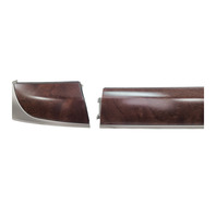 2013-2016 Lexus GS350 Instrumental Dash Trim Panel Bezel Garnish Set (2) Brown, 55012-30030-E0, F033, OEM, 2013, 2014, 2015, 2016