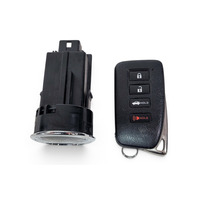 2013-2016 Lexus GS350 Keyless Smart Key FOB Remote w/ Key Switch, Push Start, 89611-30121, F033, OEM, 2013, 2014, 2015, 2016