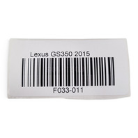 2013-2020 Lexus GS350 Center Cup holder Divider Assembly Trim Black 55618-33010, F033, OEM, 2013, 2014, 2015, 2016, 2017, 2018, 2019, 2020