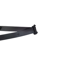 2013-2020 Lexus GS350 Rear Left/Driver Seatbelt Seat Belt Black, 73370-30380-C0, F033, OEM, 2013, 2014, 2015, 2016, 2017, 2018, 2019, 2020