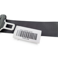 2013-2020 Lexus GS350 Rear Right/Passenger Seatbelt Seat Belt Black, 73360-30570-C0, F033, OEM, 2013, 2014, 2015, 2016, 2017, 2018, 2019, 2020