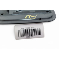 2013-2020 Lexus GS350 Fuel Filler Gas Lid Door Black, 77305-30020, F033, OEM, 2013, 2014, 2015, 2016, 2017, 2018, 2019, 2020